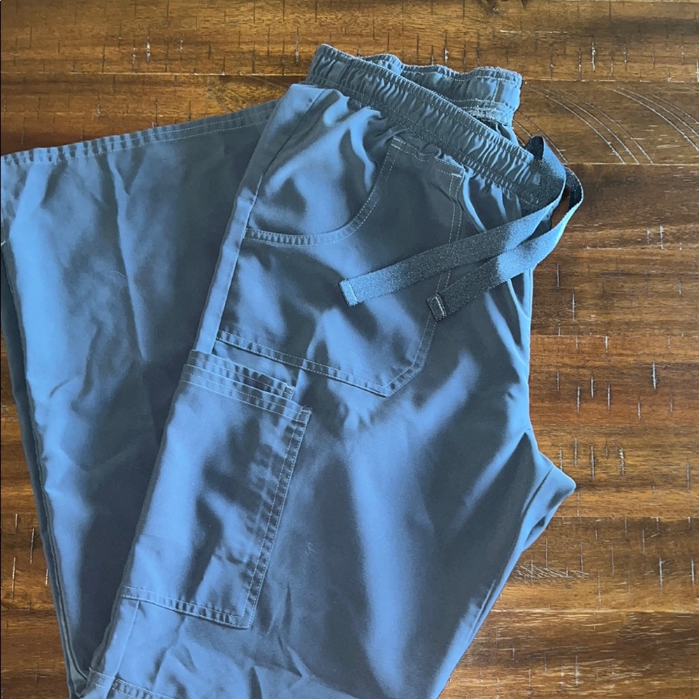 Men's Gray Elastic Waist Pants